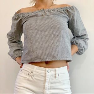 Brandy Melville off-the-shoulder top